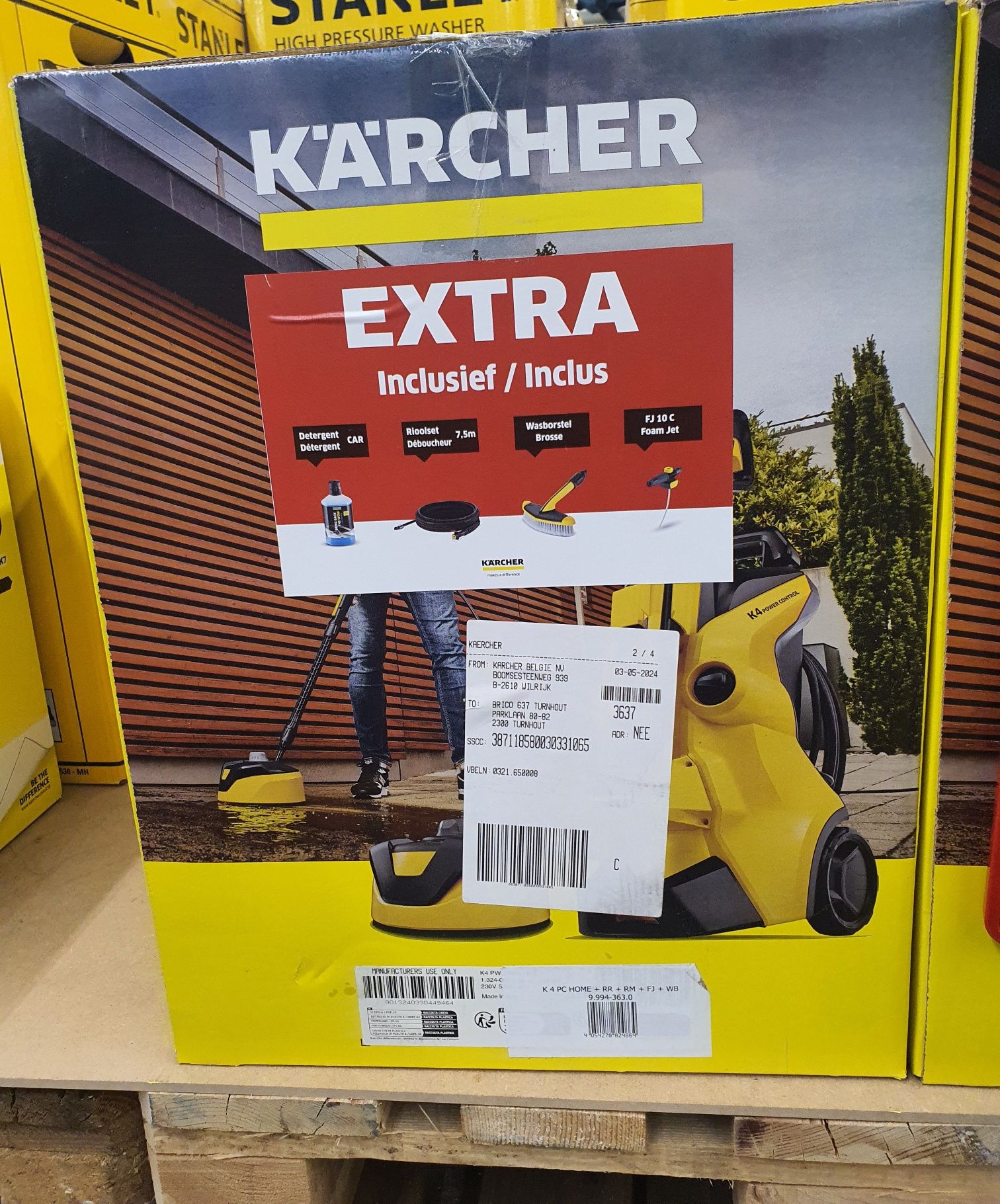 Karcher K4 Power Control + Home-Kit + Extra