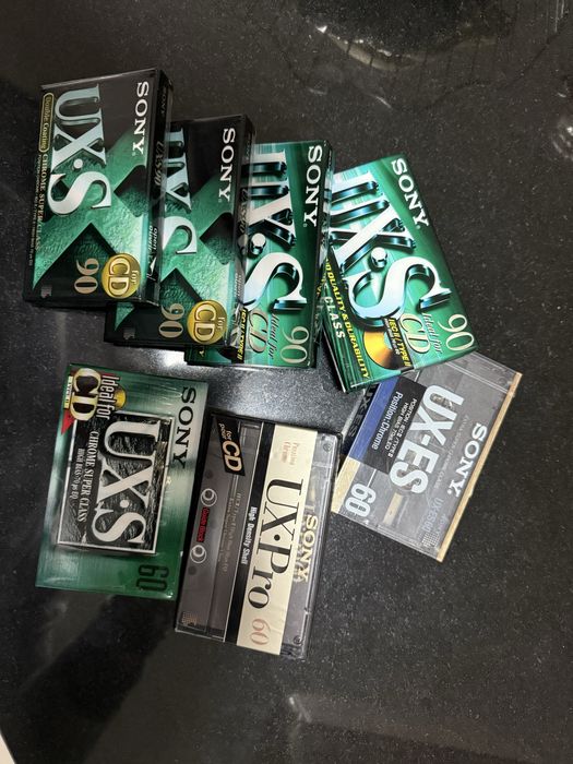 Cassetes Sony UX ES - UX Pro - UXS
