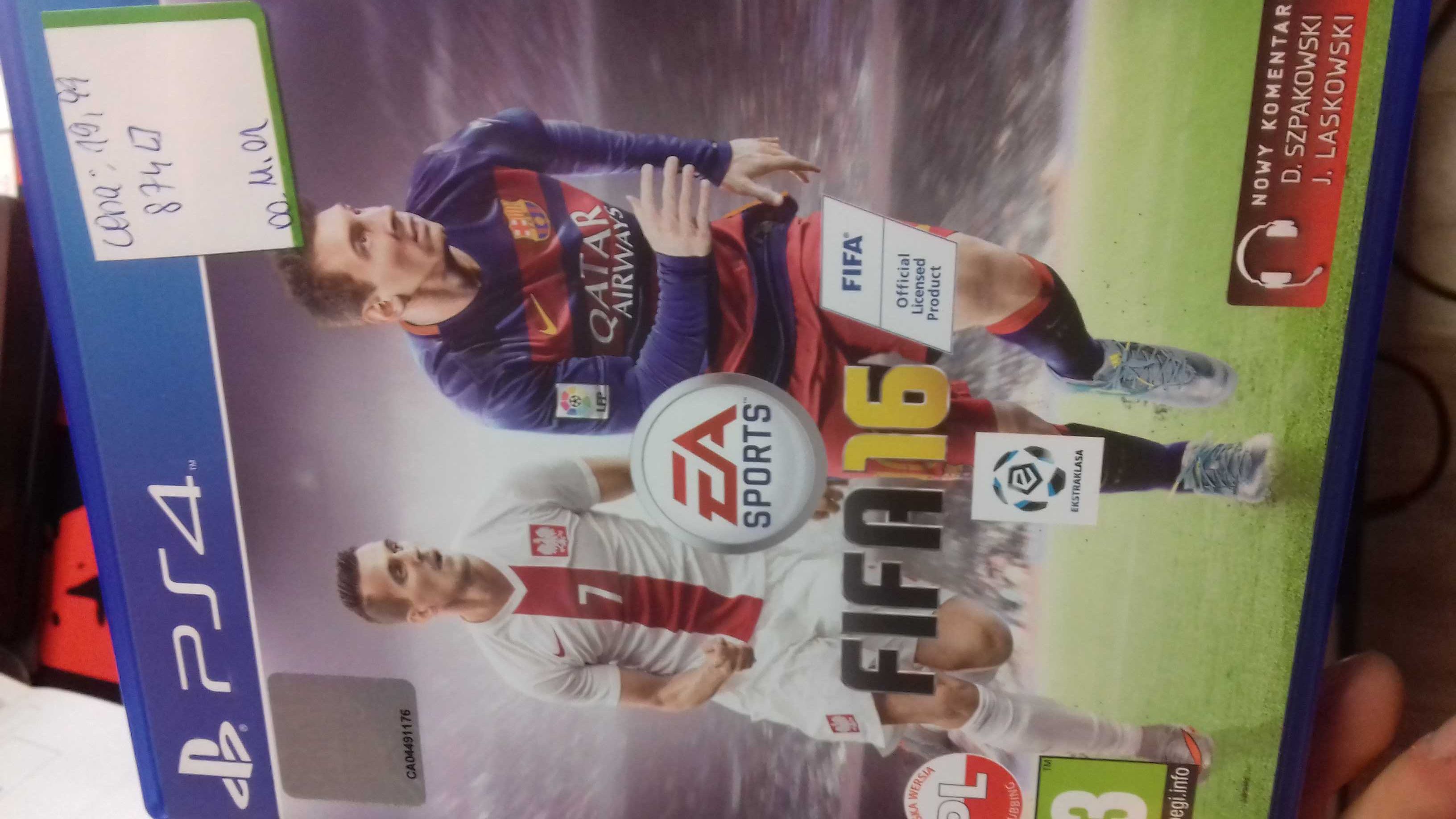 Fifa 16 ps4, Fifa 17 ps4, fifa 18 ps4, sklep tychy, WYMIANA