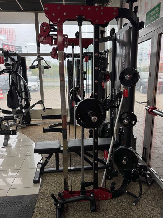 Brama do ćwiczeń klatka stojak maszyna Smitha inSPORTline CC600