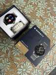 Smartwatch Garett Viva srebrny stalowy z wymiennym paskiem
