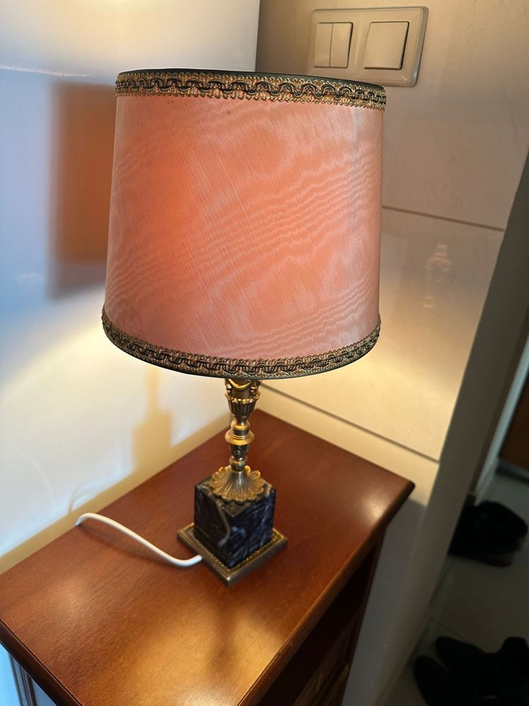 Lampka antyczna na biurko mecenasa