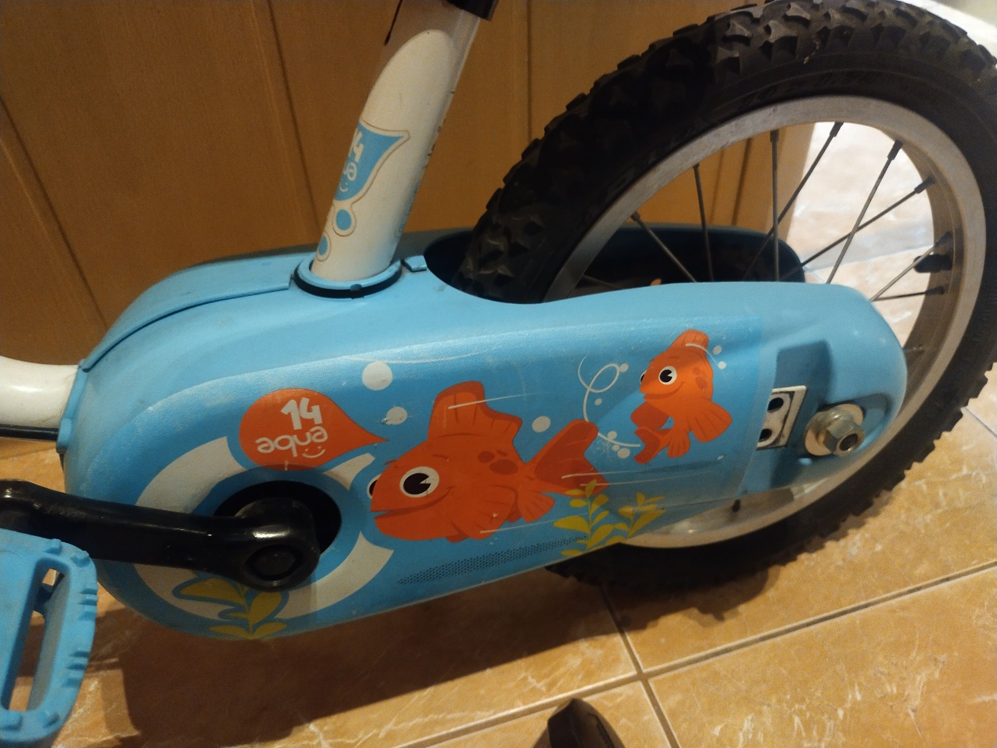 Rower dziecięcy Decathlon super stan