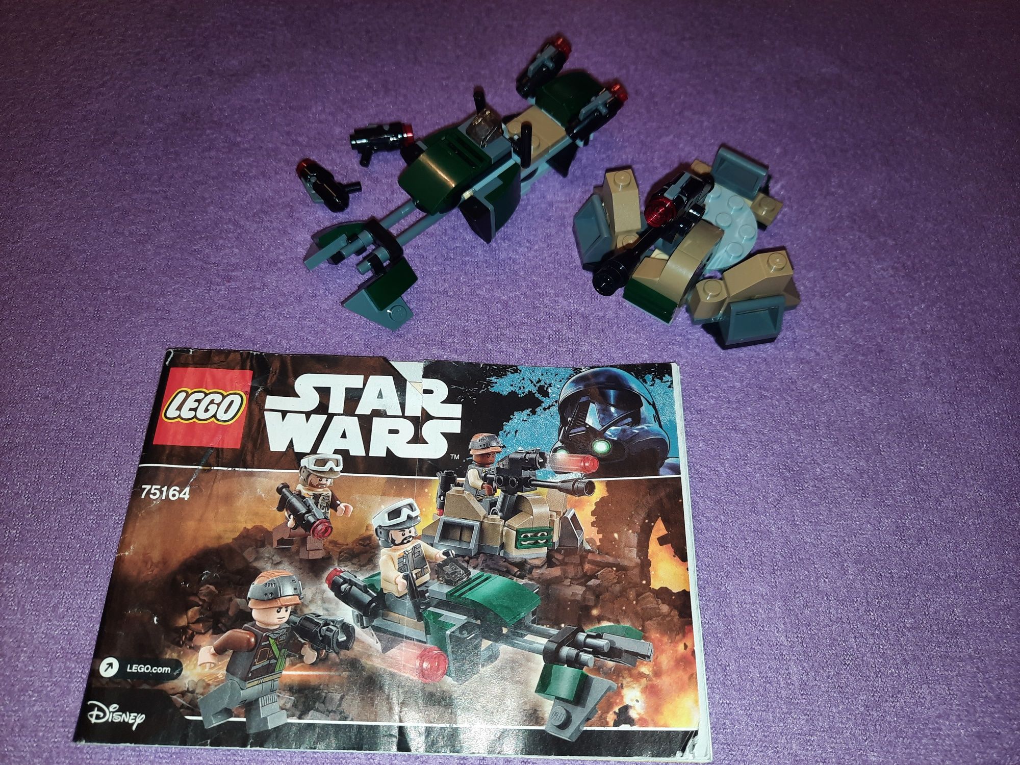 Klocki LEGO Star Wars Zestaw bitewny Rebel Trooper 75164 gwiezdne wojn