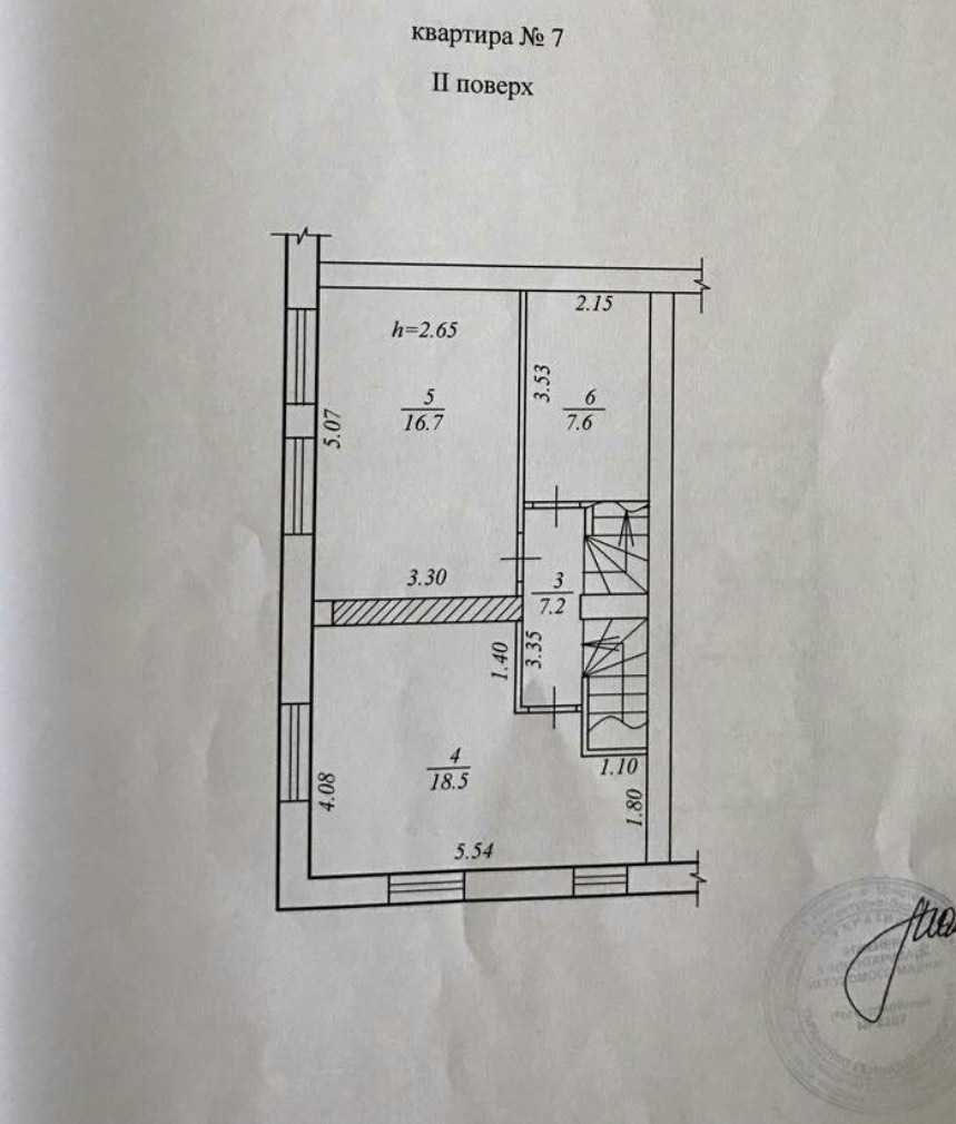 Квартира-таунхаус у котеджному містечку Антей за $360/квм