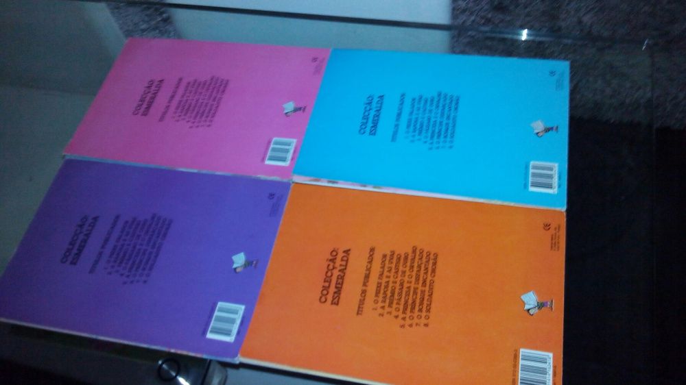4 livros colecao esmeralda