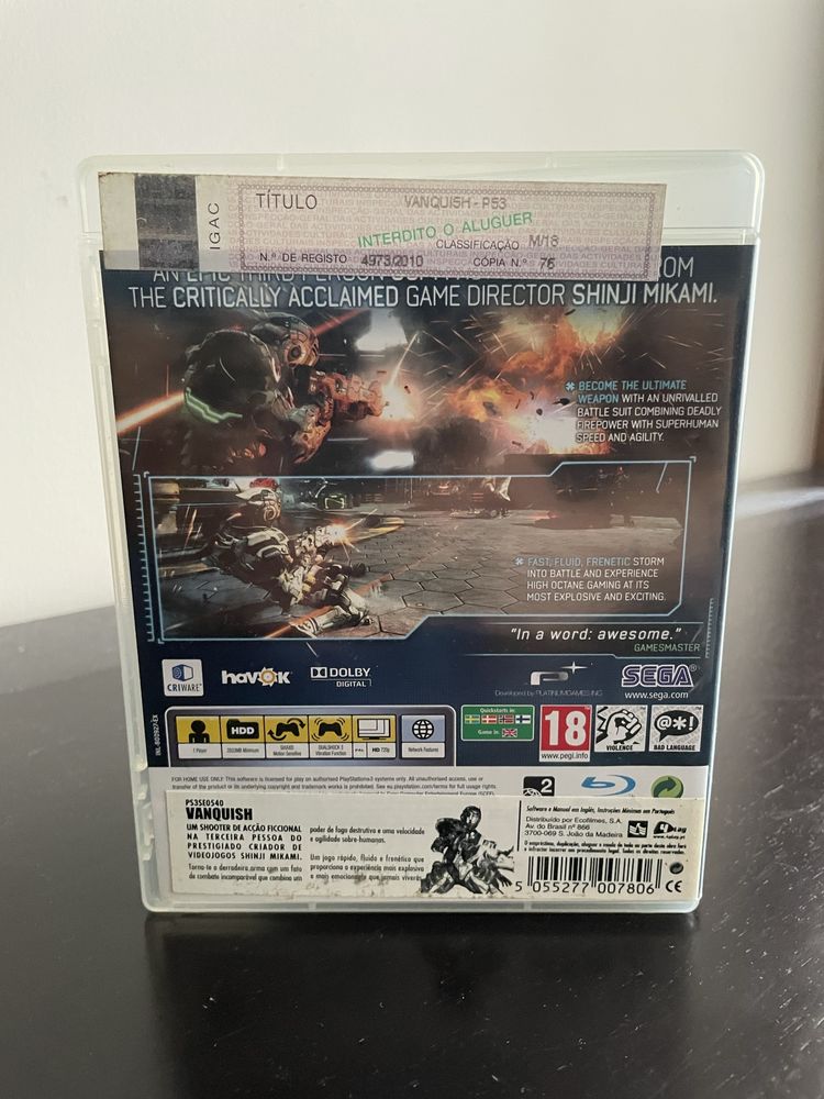 Vanquish para PS3