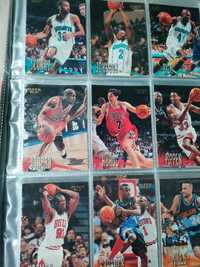 131 szt. - Karty NBA Fleer '96-97 - Jordan, Rodman, Pipen