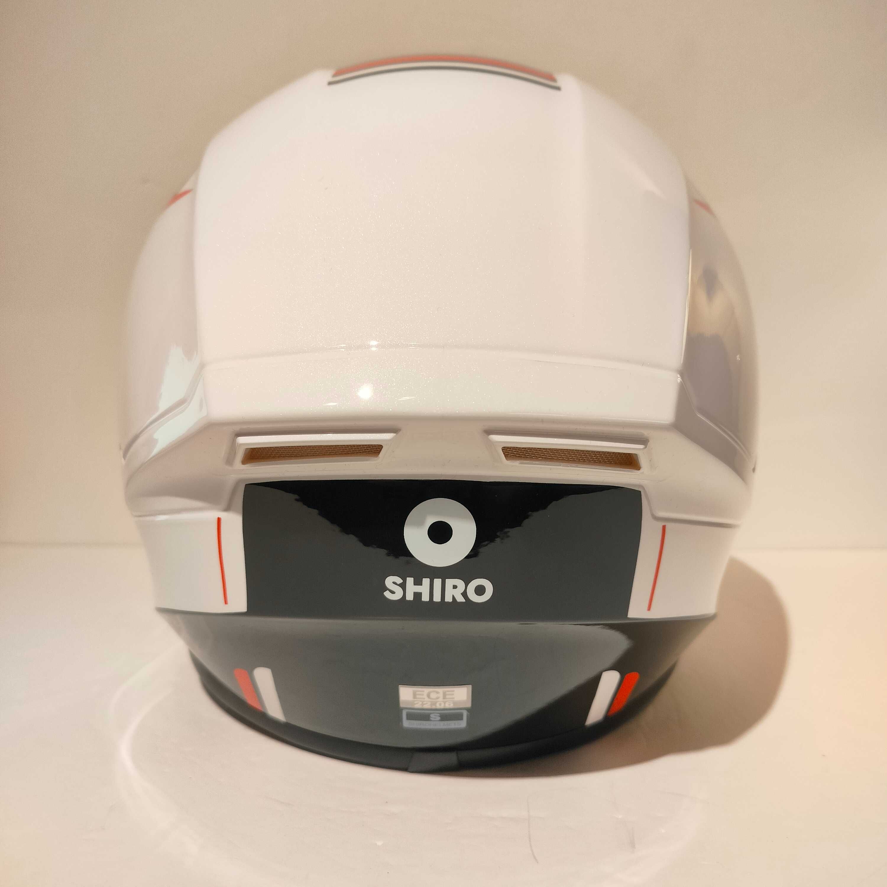 Capacete integral Shiro SH-870 mota scooter novo
