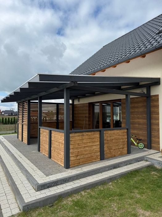 Zadaszenia Tarasów Aluminiowe/Drewniane/Tarasy/Patio/Domki Narzędziowe