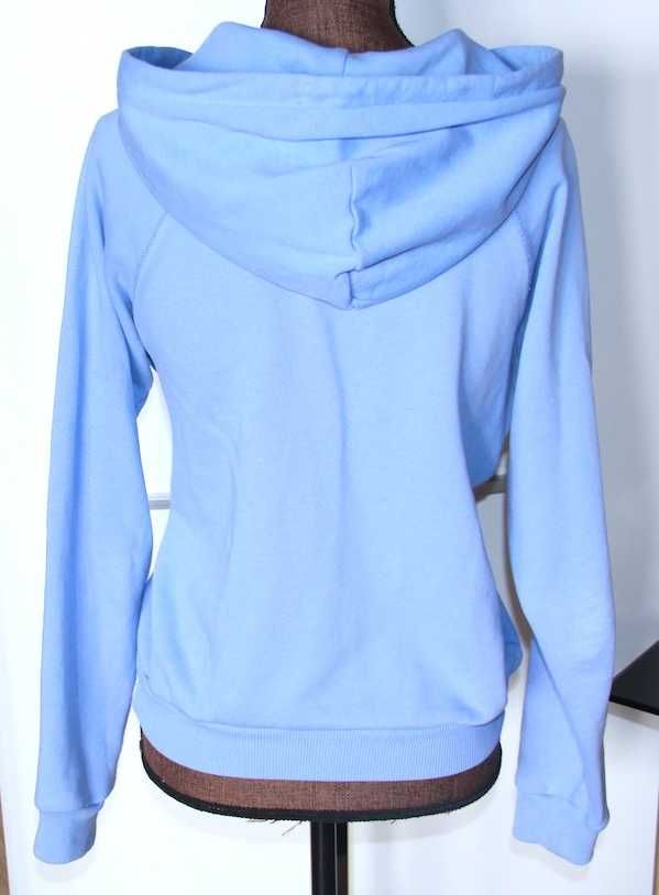 Ralph Lauren niebieska błękitna bluza damska kapturem xs 34 36 s haft