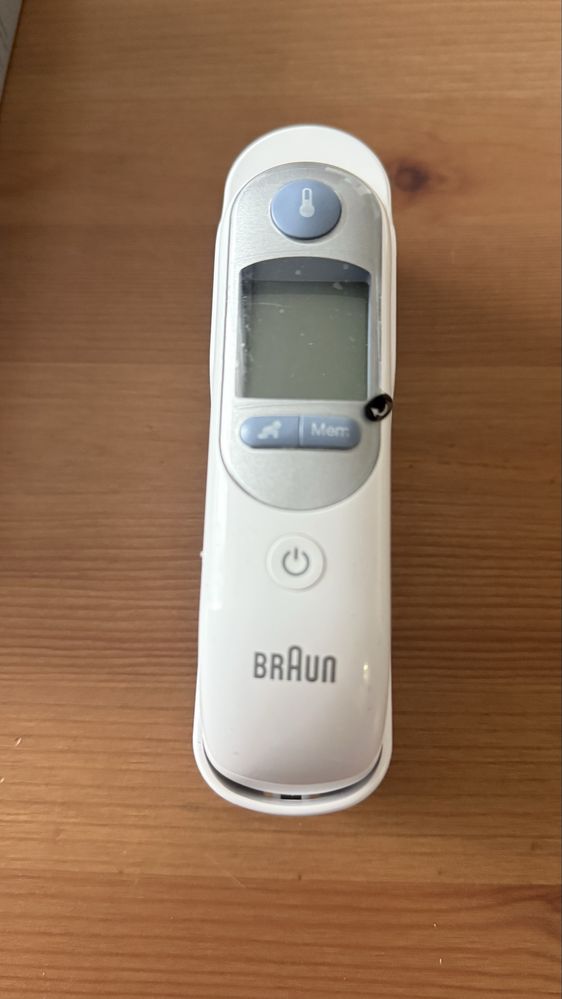 Braun ThermoScan 7 termometr na podczerwień, używany.