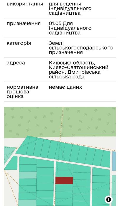 Терміново! Ділянка 9.5 сот поруч з лісом під модульний буд | Дмитрівка