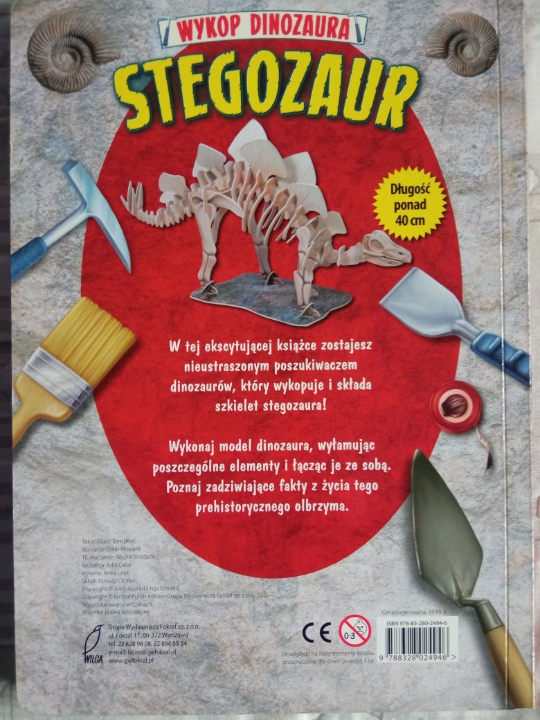 Wykop dinozaura Stegozaur