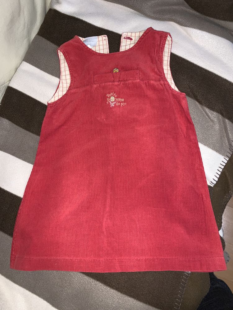 Vestido de bombazine, Girandola, 24 meses