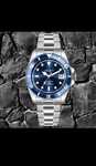 Zegarek UBLAST Diver 200m mech. automatyczny. Piękna granatowa tarcza.