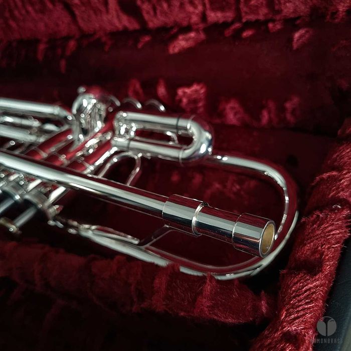 trąbka Jaeger New York tuned by Dr. John Diamond, srebro! gamonbrass
