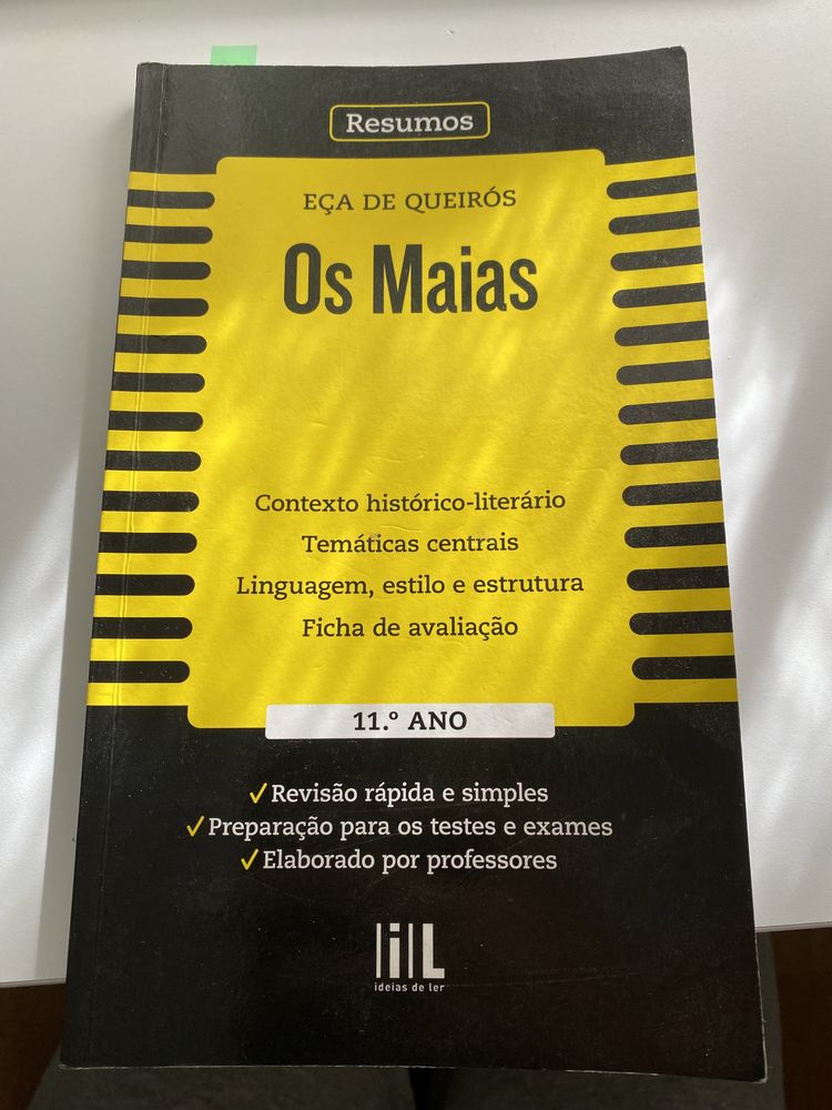 Resumos Os Maias Eça de Queirós