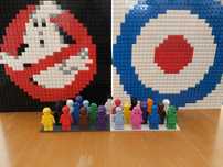 Lego Minifiguras monocromaticas