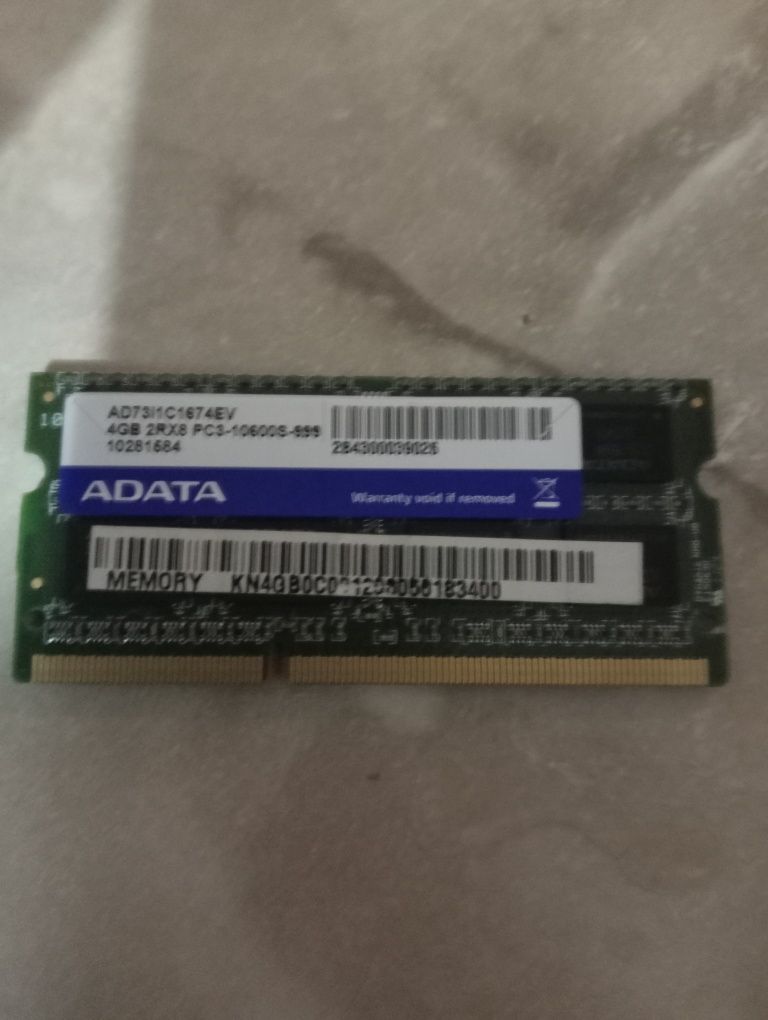 Продам память ддр3 на 4GB