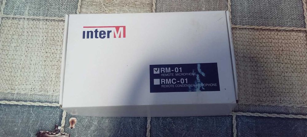 Inter-M RM-01 микрофон на гусиной шее MADE IN KOREA