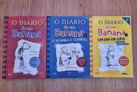 Livros O Diário de um Banana e Diário de uma Totó