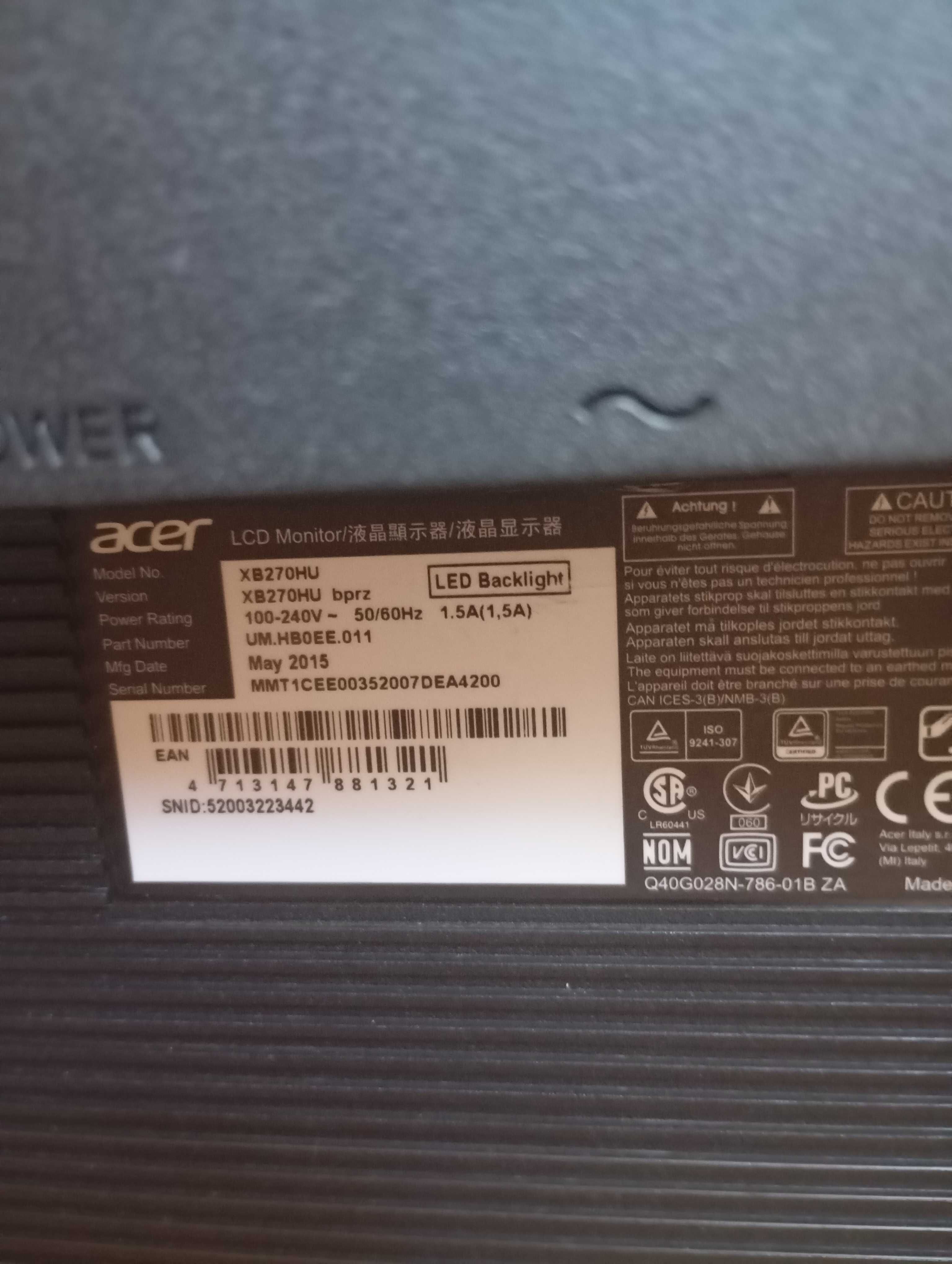 Monitor Gaming Acer