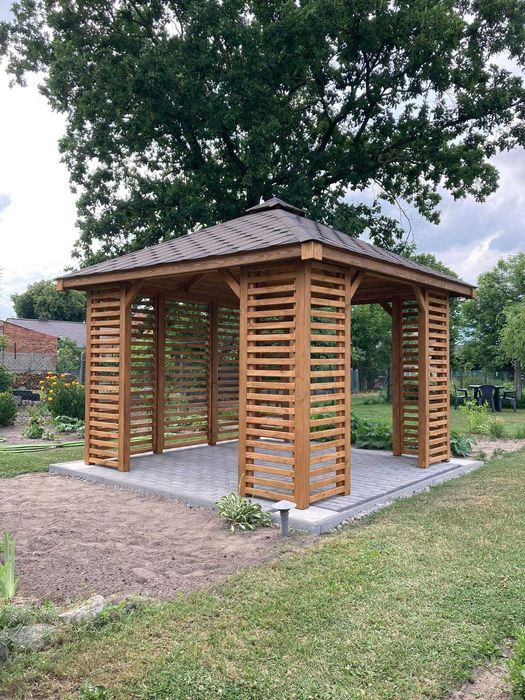 Altana ogrodowa Altany ogrodowe Altana drewniana