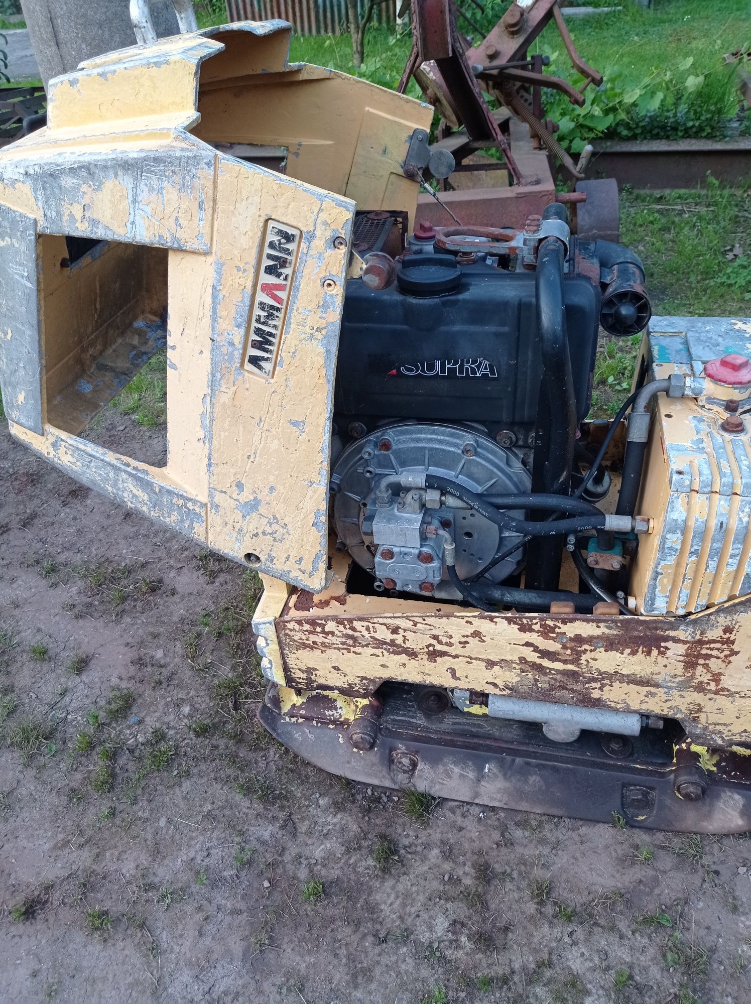 Ammann Wacker bomag віброплита