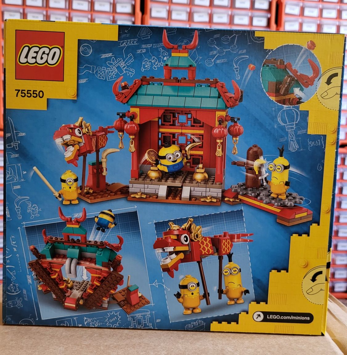 LEGO 75550 Minionki i walka kung-fu