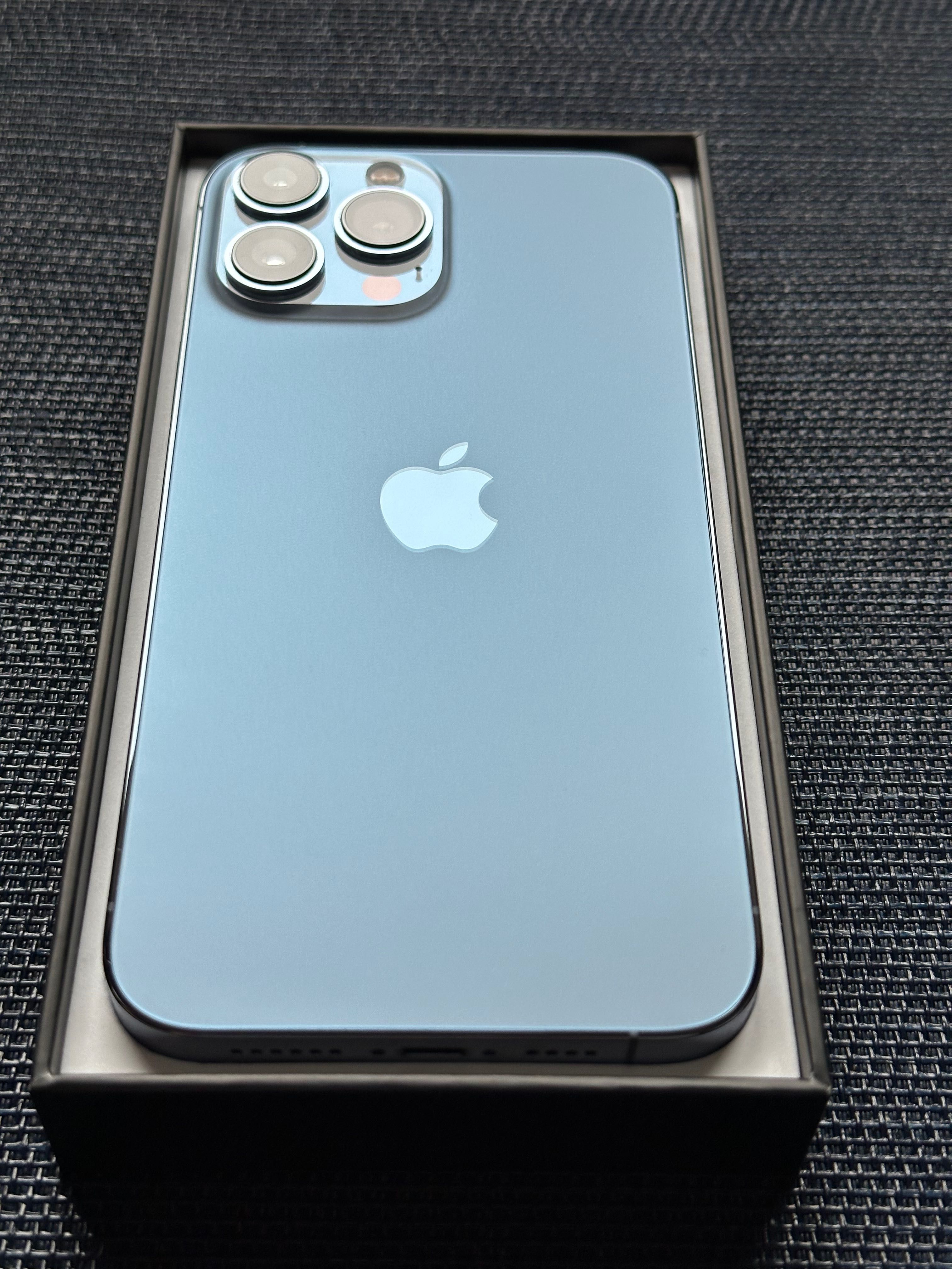 iPhone 13 Pro Max, Sierra Blue, 128 GB Jak nowy