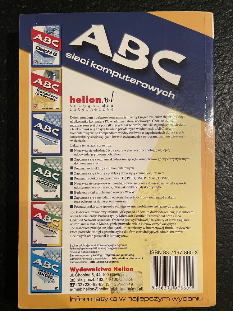 ABC siec komputerowych Helion R Joe Habraken