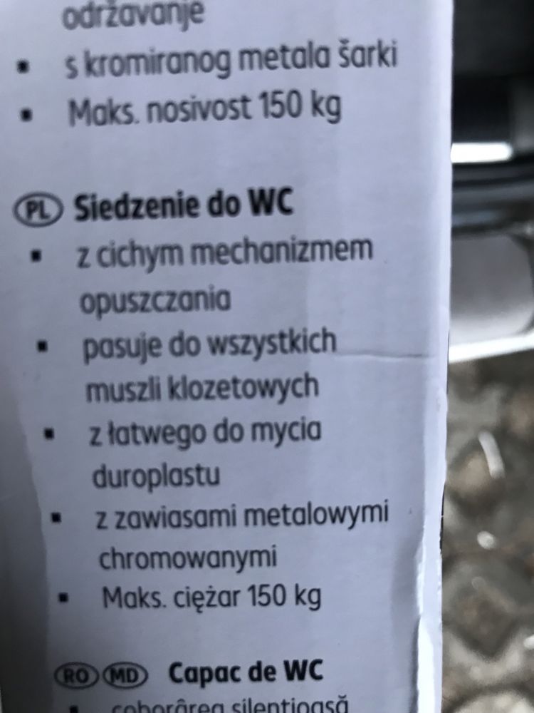 Deska klozetowa wolnoopadajaca