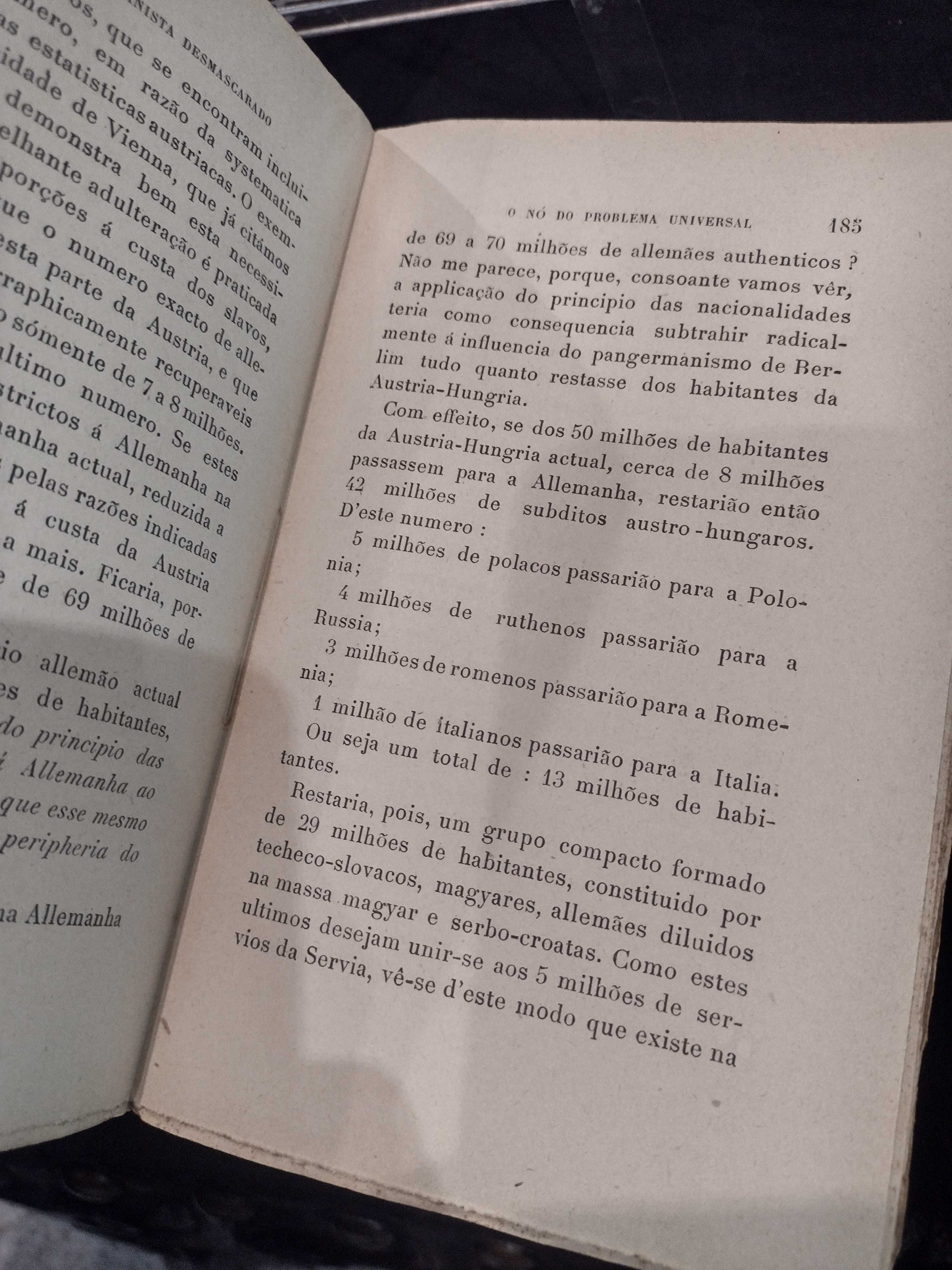 O Plano Pangermanista desmascarado - André Chêradame 1917