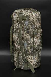 Військовий баул сумка рюкзак тактичний на 110 літрів піксель