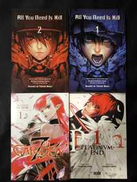 All you need is kill, 7th Garden, Platinum End manga