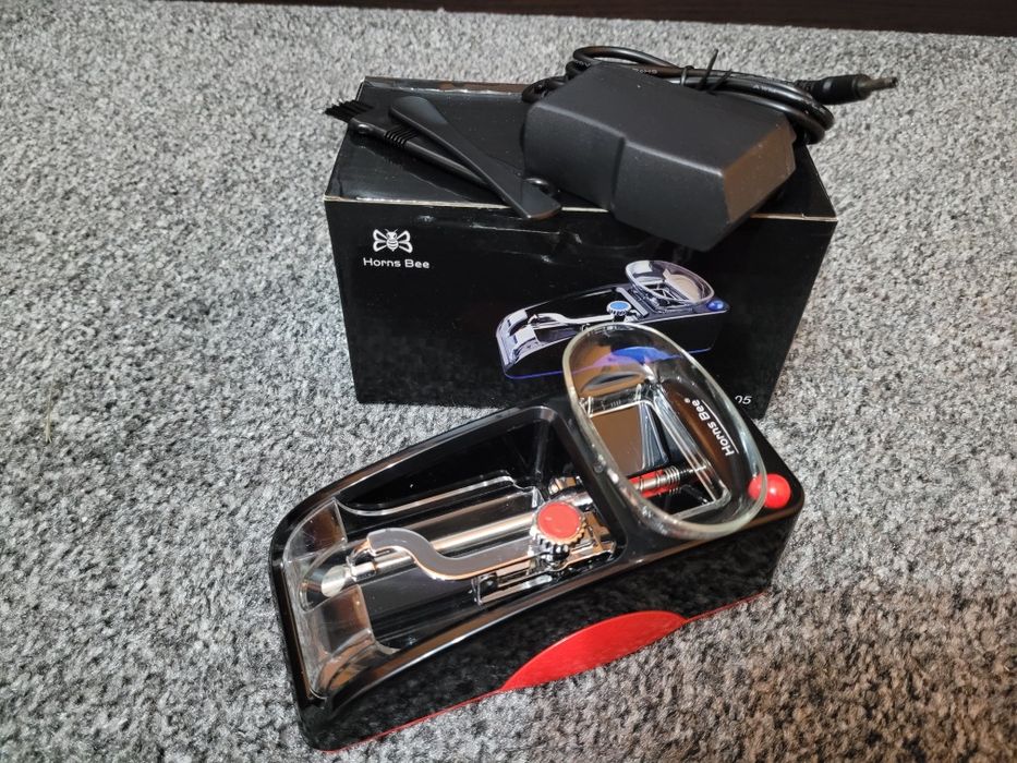 Mocna maszynka nabijarka elektryczna do papierosów