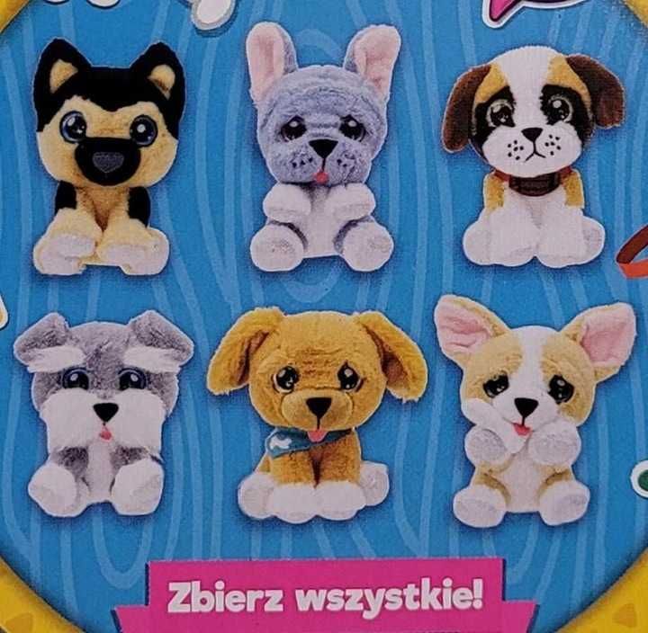 WOOF RUNTS Mini pluszak maskotka szczekający pies BULDOG FRANCUSKI 708