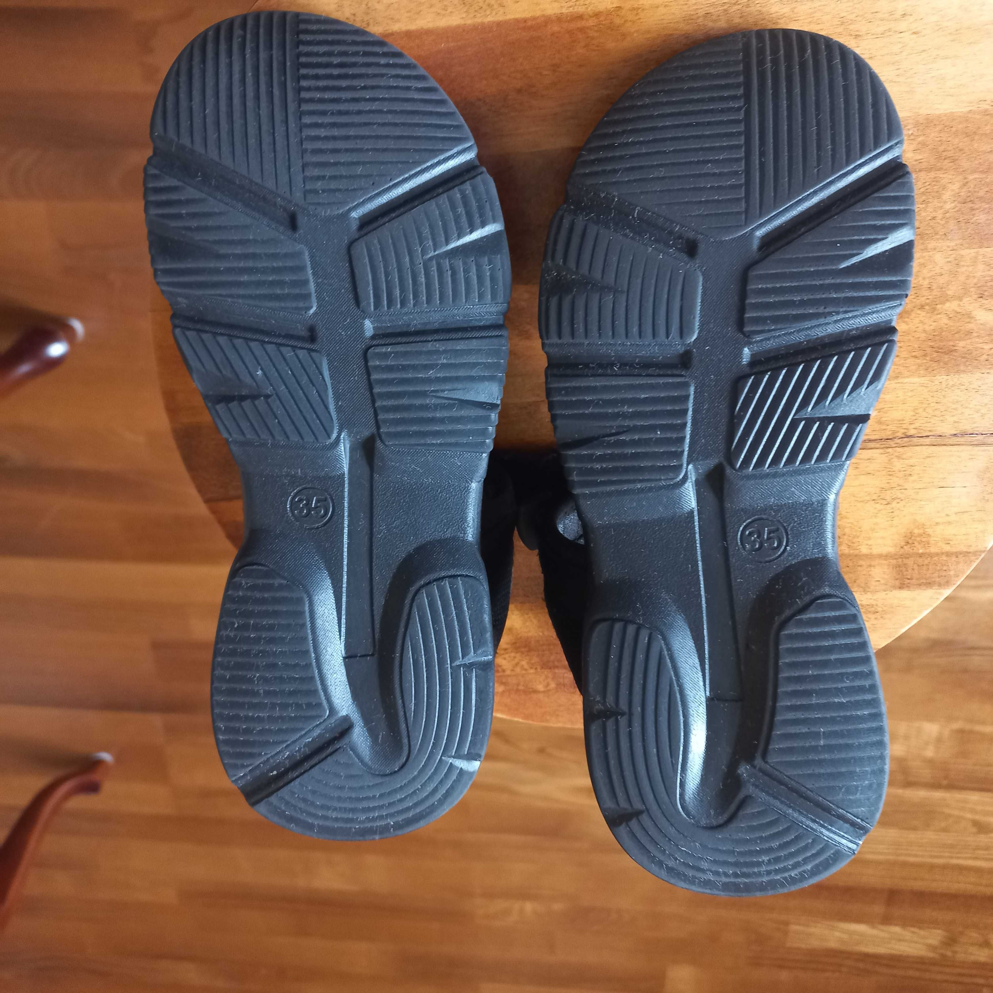 Sandały/buty rozmiar 35-35,5czarne
