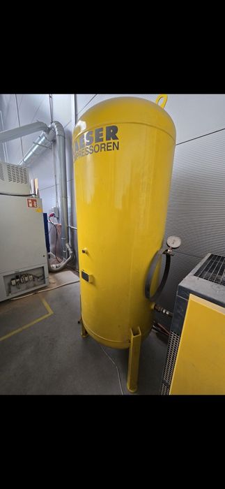 Kompresor śrubowy sprężarka Kaeser ASK 27 T z butlą
