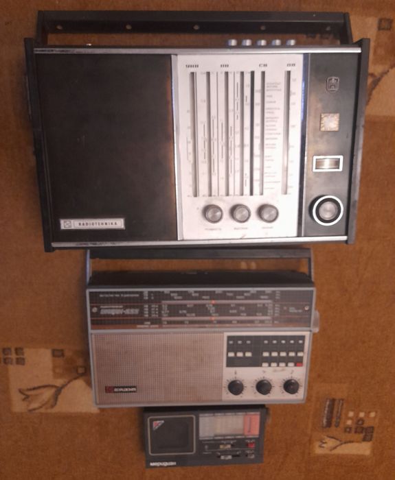 Колекція радіоприймачів ссср