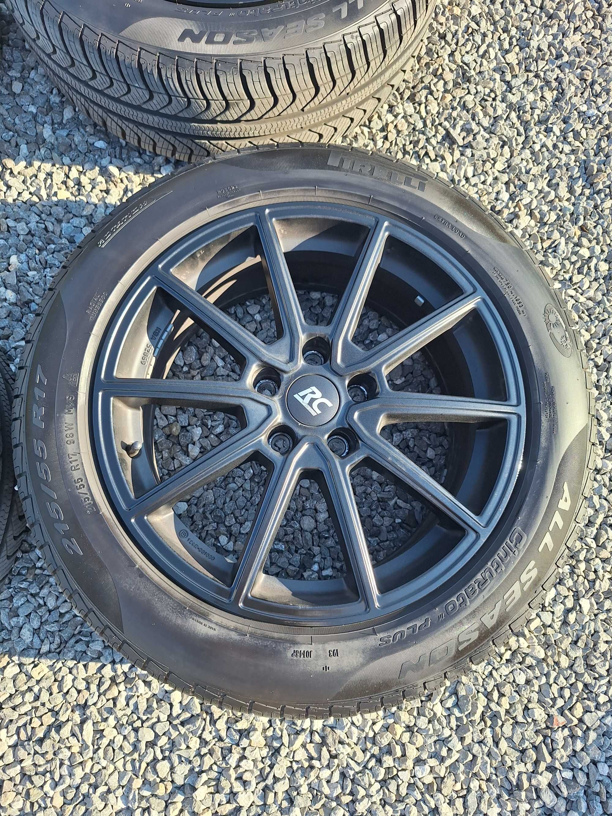 ALU 17"/57.1/ET 40 + opony prem PIRELLI CINTURATO ALLSEASON 215/55 R17