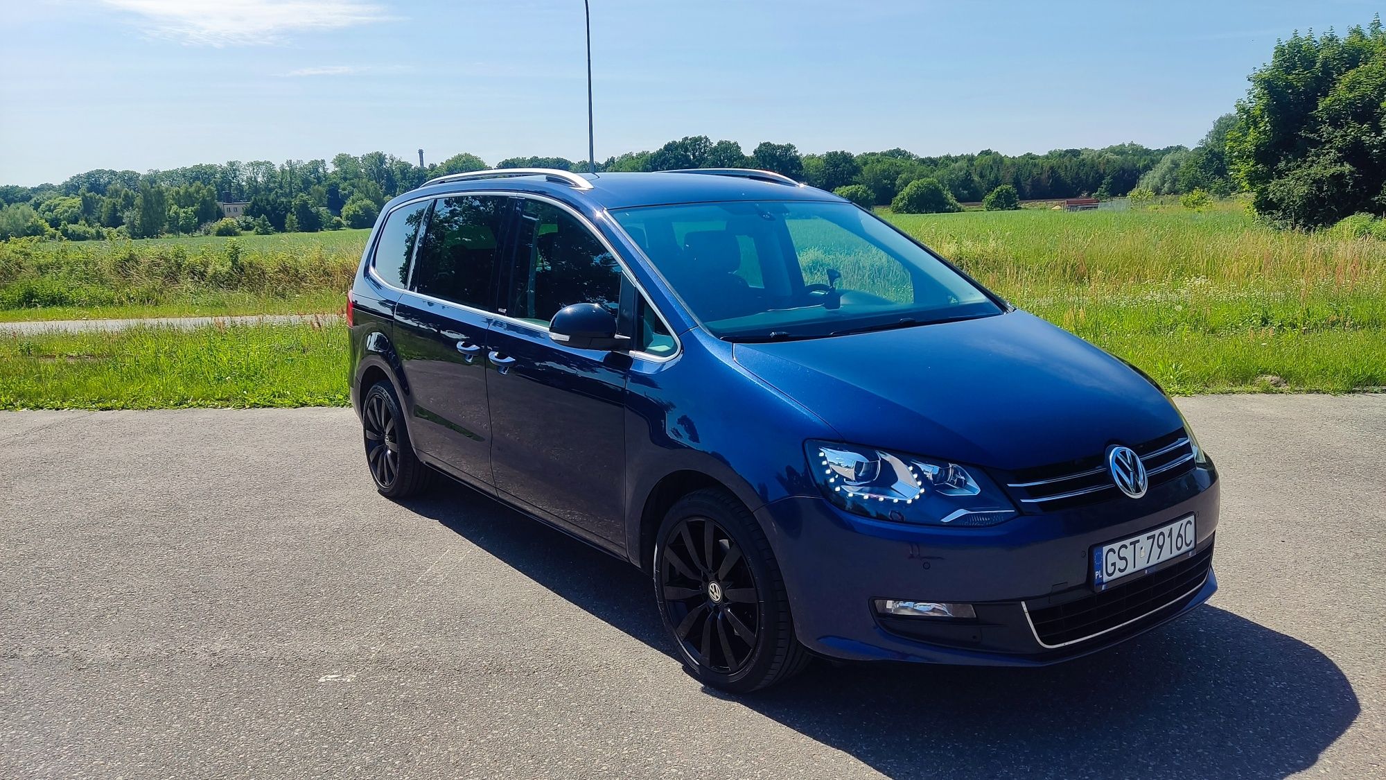 VW Sharan bi-led, 7 osobowy, android, el. drzwi, klapa