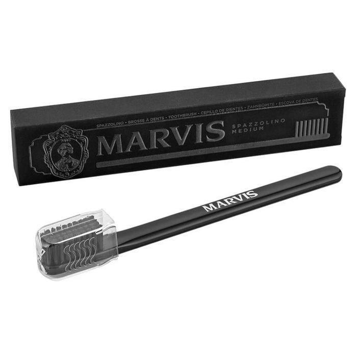 Marvis Toothbrush Szczoteczka Do Zębów Black Medium (P1)