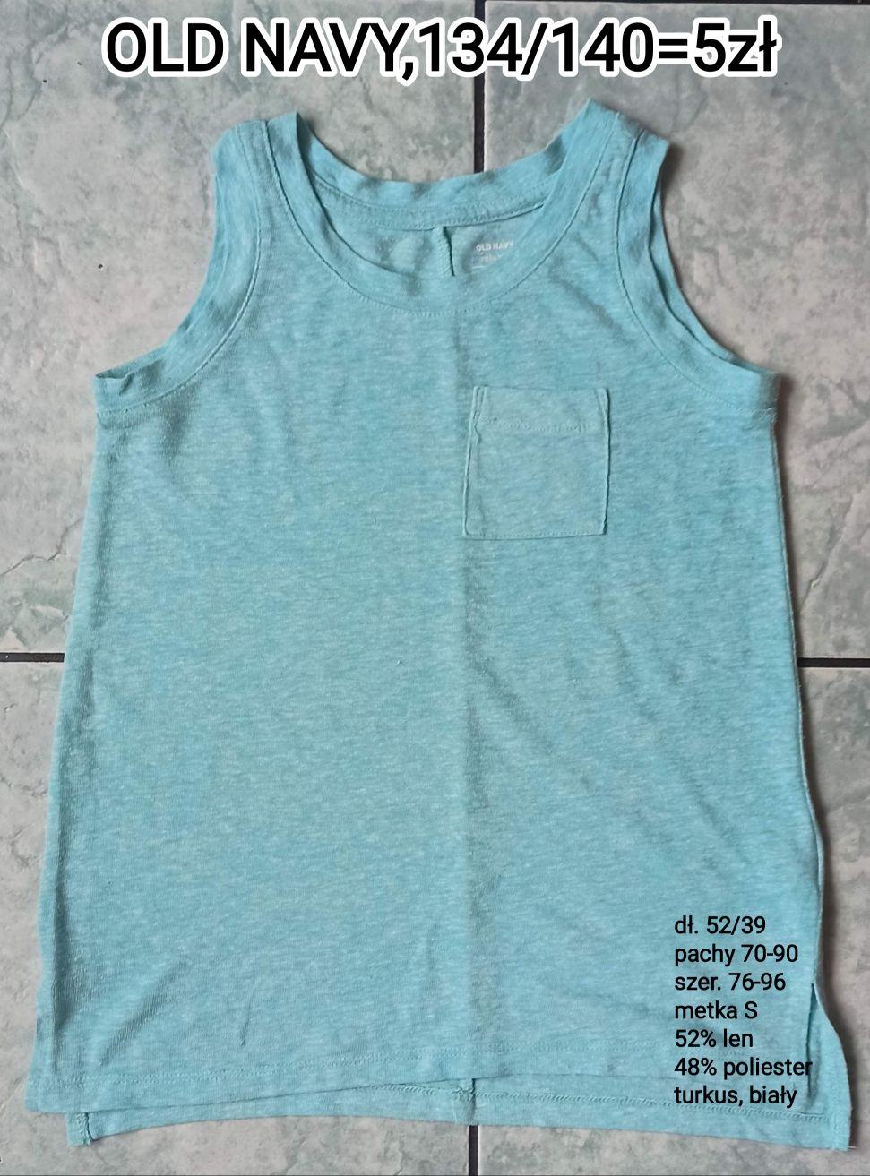 Koszulka dziewczęca na ramiączkach old NAVY.