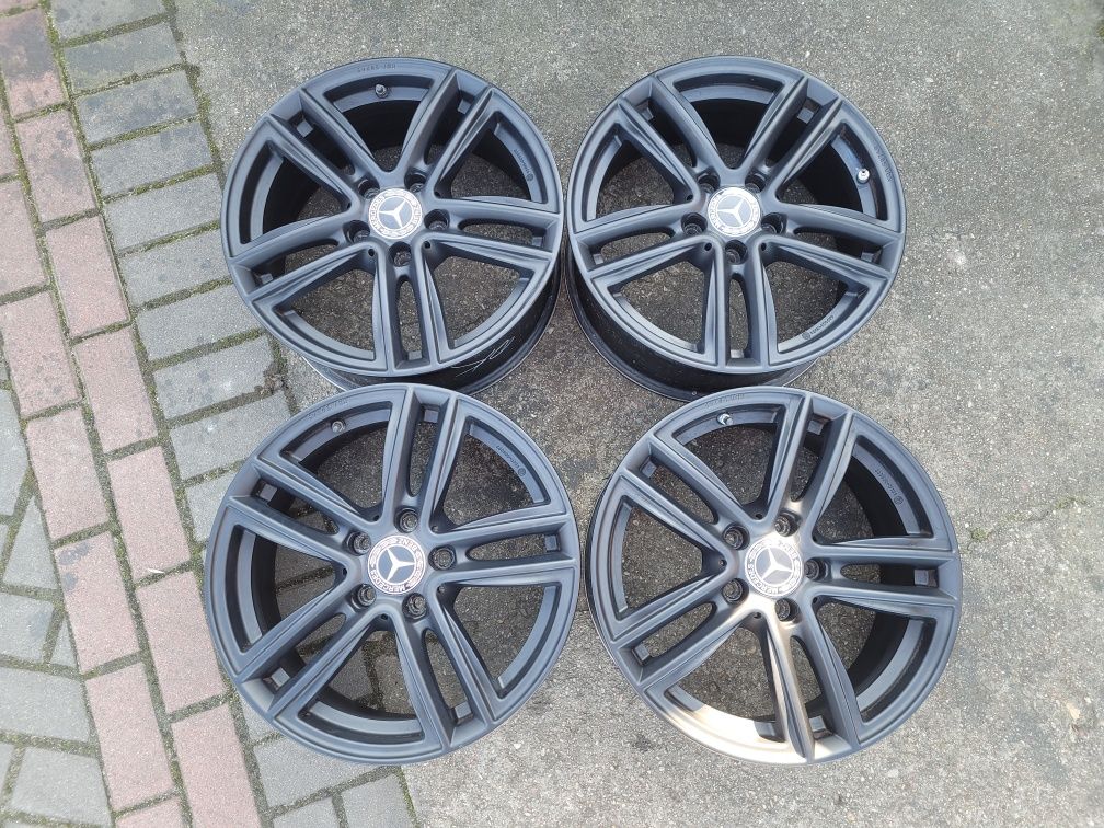 Felgi Alu z Czujniki MERCEDES C CLA E klasa VW Golf 5x112 17 Cal 7.5J