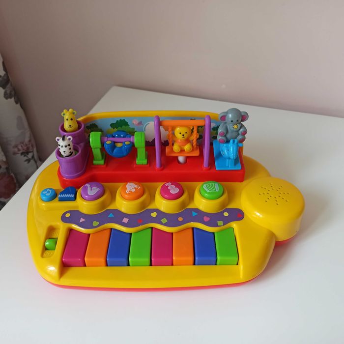 Піаніно Kiddieland звірята на гойдалках