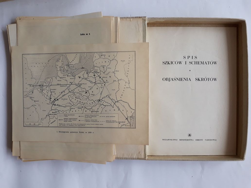 Wojna wyzwoleńcza narodu polskiego w latach 1939-.. + szkice i schem