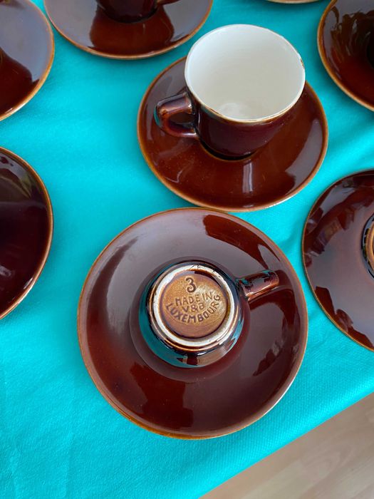 Villeroy & Boch filiżanka i spodek do espresso, vintage, lata 60-70