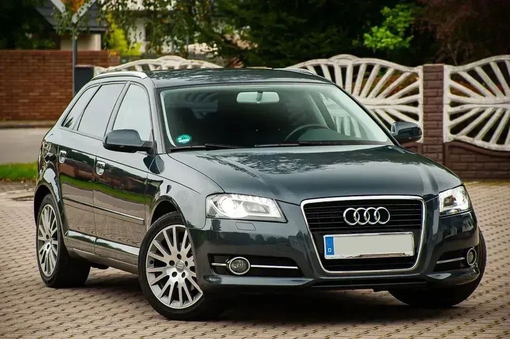 Audi A3 Sportback Piękna Audi A3 z Niemiec Xenon Led Serwis do Końca Audi